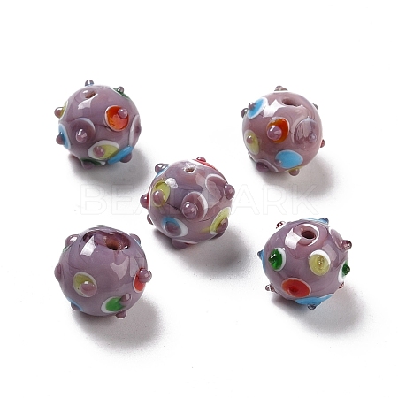 Handmade Lampwork Beads LAMP-F022-03A-1