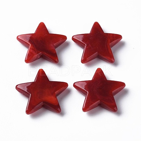 Two Tone Acrylic Beads MACR-S272-77E-1