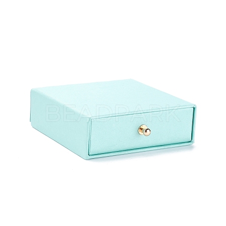 Square Paper Drawer Jewelry Set Box LS-CON-C011-03A-04-1