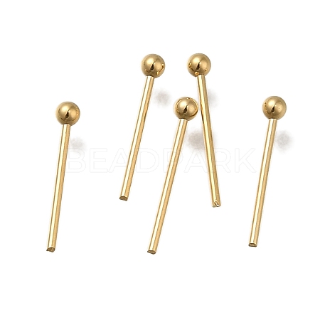 Brass Ball Head Pins KK-H502-03A-G-1