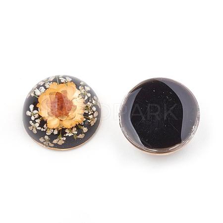 Resin Cabochons RESI-S320-18mm-28-1