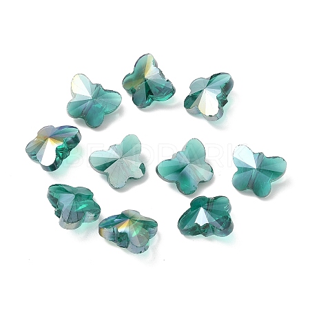 Electroplate Glass Beads X-EGLA-Q091-14mm-B06-1