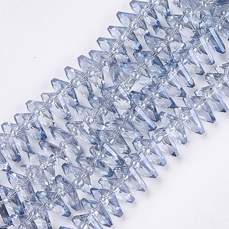 Electroplate Glass Beads Strands EGLA-S176-05B-B06-1