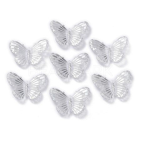 Transparent Acrylic Pendants X-TACR-A004-05B-01-1