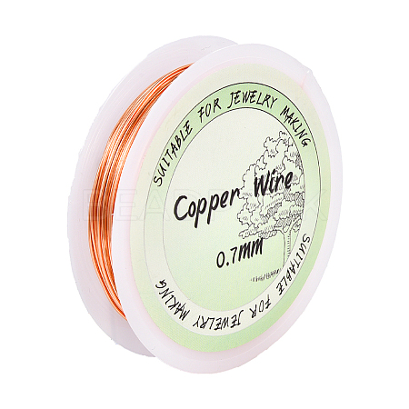 Round Copper Jewelry Wire CWIR-YW0001-03F-09-1
