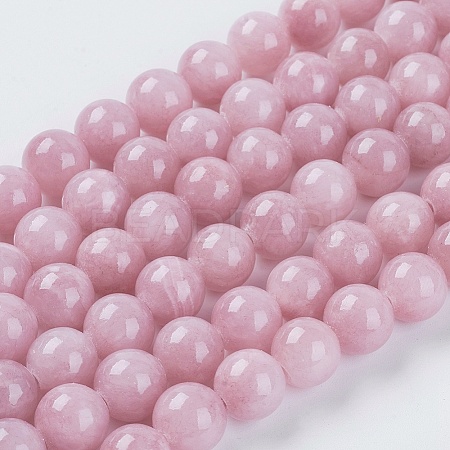 Natural Yellow Jade Beads Strands LS-G-G598-10mm-YXS-05-1