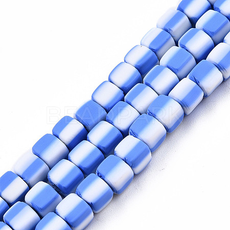Handmade Polymer Clay Beads Strands CLAY-N010-074-04-1