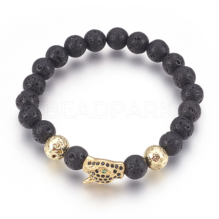 Stretch Bracelets BJEW-G601-01G-1