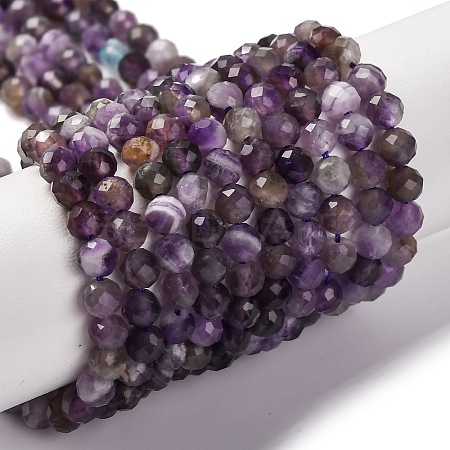 Natural Amethyst Beads Strands G-L581A-001B-1