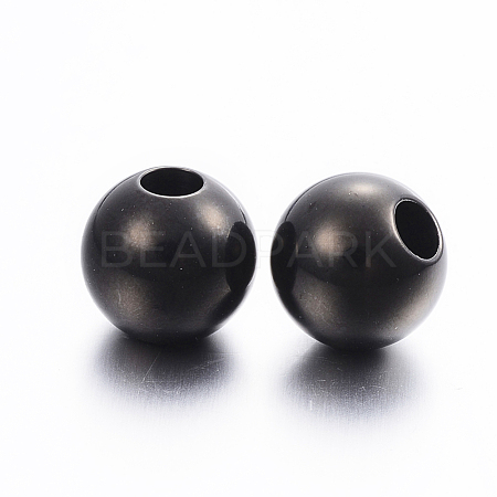 304 Stainless Steel Beads X-STAS-H370-02B-1