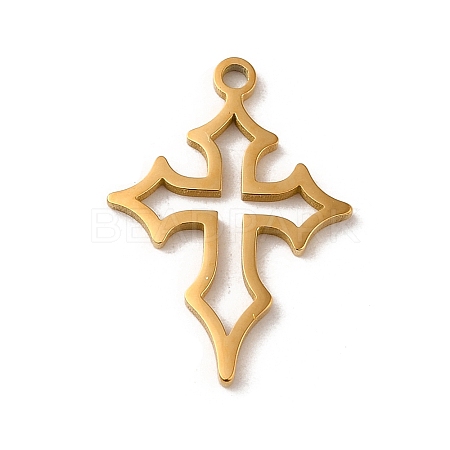 304 Stainless Steel Pendants STAS-L022-318G-1