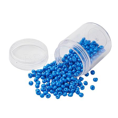 Opaque Glass Seed Beads SEED-JP0004-A12-1