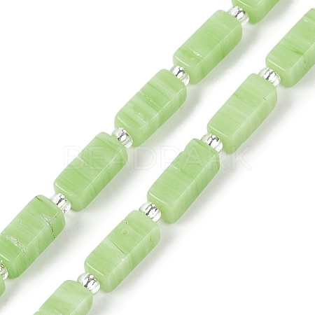 Handmade Lampwork Beads Strands LAMP-Q037-01B-05-1