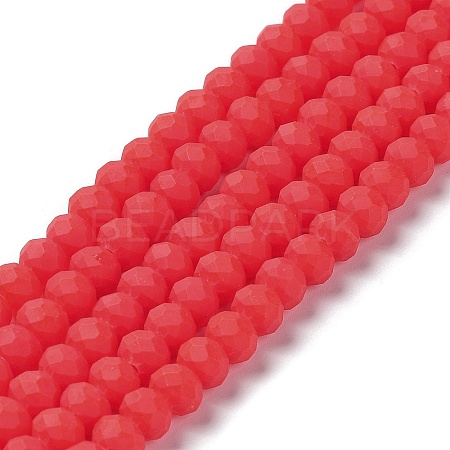 Glass Beads Strands X1-EGLA-A034-P4mm-MD03-1