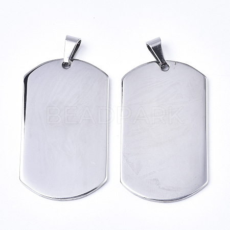 Non-Tarnish 304 Stainless Steel Pendants STAS-N087-39-1