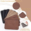 9Pcs 3 Colors Imitation Leather Laserable Label Tags DIY-FG0003-46-4