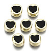 Alloy Enamel Beads ENAM-S122-030-RS-2