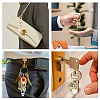 6Pcs Alloy Enamel Pendant Decorations HJEW-YW00085-6