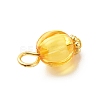 Transparent Acrylic Pendants PALLOY-JF01834-06-5