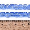 Handmade Foil Glass Beads Strands FOIL-Q002-04B-4