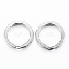 Tarnish Resistant 304 Stainless Steel Split Key Rings STAS-P177-1.6x20mm-P-1