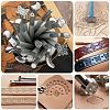 Leather Carving Printing Tool Sets TOOL-H007-01P-2