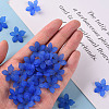 Frosted Acrylic Bead Caps X-MACR-S371-05A-751-5
