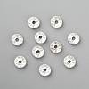 Iron Grade A Crystal Rhinestone Spacer Beads RB-A010-10MM-S-4