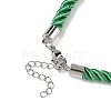 5MM Nylon Twisted Cord Necklace Making FIND-G096-01P-33-2