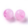 Acrylic Imitation Jade Beads MACR-E025-25D-8mm-2