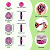 56Pcs 4 Styles Silicone Beads FIND-TA0010-75D-4