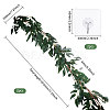 Plastic Artificial Eucalyptus Rattan DIY-WH0671-123-2