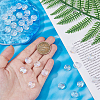 50Pcs Eletroplate Glass Beads GLAA-HS0001-09D-3