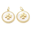 Rack Plating Brass Pendants KK-B076-05G-02-1