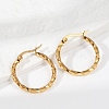 201 Stainless Steel Hoop Earrings X-EJEW-I245-07B-1