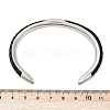 304 Stainless Steel Microfiber Leather Cord Cuff Bangles BJEW-D304-14P-01-3