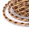 4-Ply Polycotton Cord with Metallic Thread X1-OCOR-Z003-D39-4