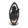 Iron Candle Holder for Christmas AJEW-B008-09R-2