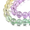 Baking Paint Transparent Glass Beads DGLA-M001-8mm-02-3