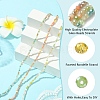 1 Strand Electroplate Glass Beads Strands GLAA-YW0004-49A-4