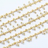 Natural Labradorite Handmade Beaded Chains CHC-P003-11B-1