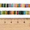Dyed Natural White Jade Beads Strands GG-CBA47A4-C02-2X6MM-5