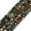 Natural Fuchsite Beads Strands X-G-C009-A02-1