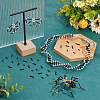 1600Pcs 4 Styles Glass Twisted Bugle Beads SEED-PH0002-09A-5