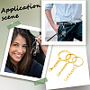 DIY Keychian Jewelry Making Finding Kits DIY-SP0003-24-5