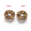 Tibetan Style Wavy Spacer Beads LS-TIBEB-A101871-AB-LF-2