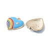 Alloy Enamel Pendant ENAM-YW0002-36E-2