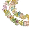 Crackle Glass Bead Strands G-F328-18-6