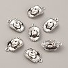 Tibetan Style Alloy Pendants X-FIND-WH0146-23AS-2