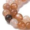 Natural Sunstone Beads Strands G-K310-C08-6mm-4